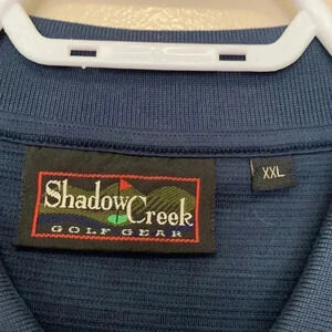 Shadow Creek 100%  textured cotton golf shirt